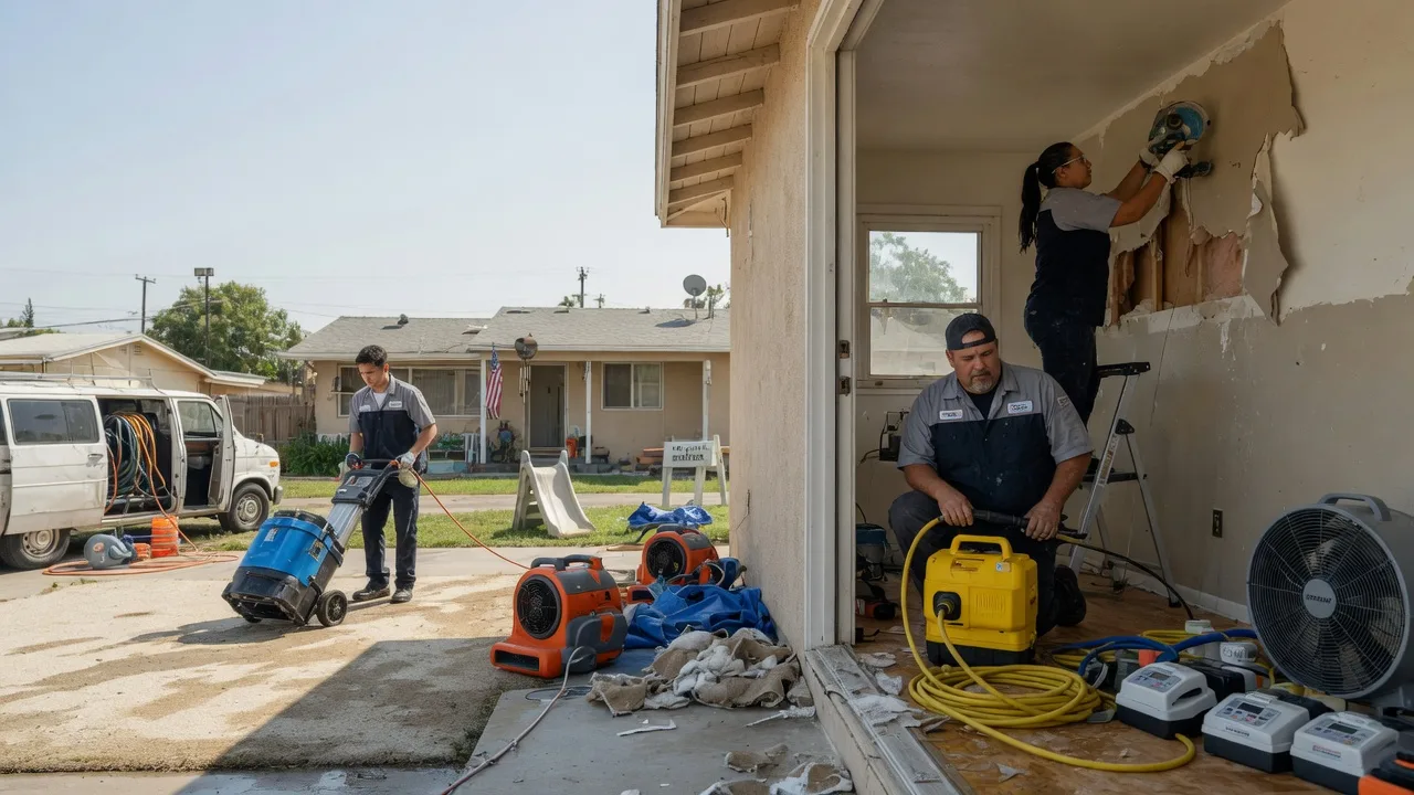 Water Damage Restoration in Columbia, CA near me